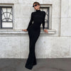 Personality Bare Back Long Dress - Faslan Fashion Shop